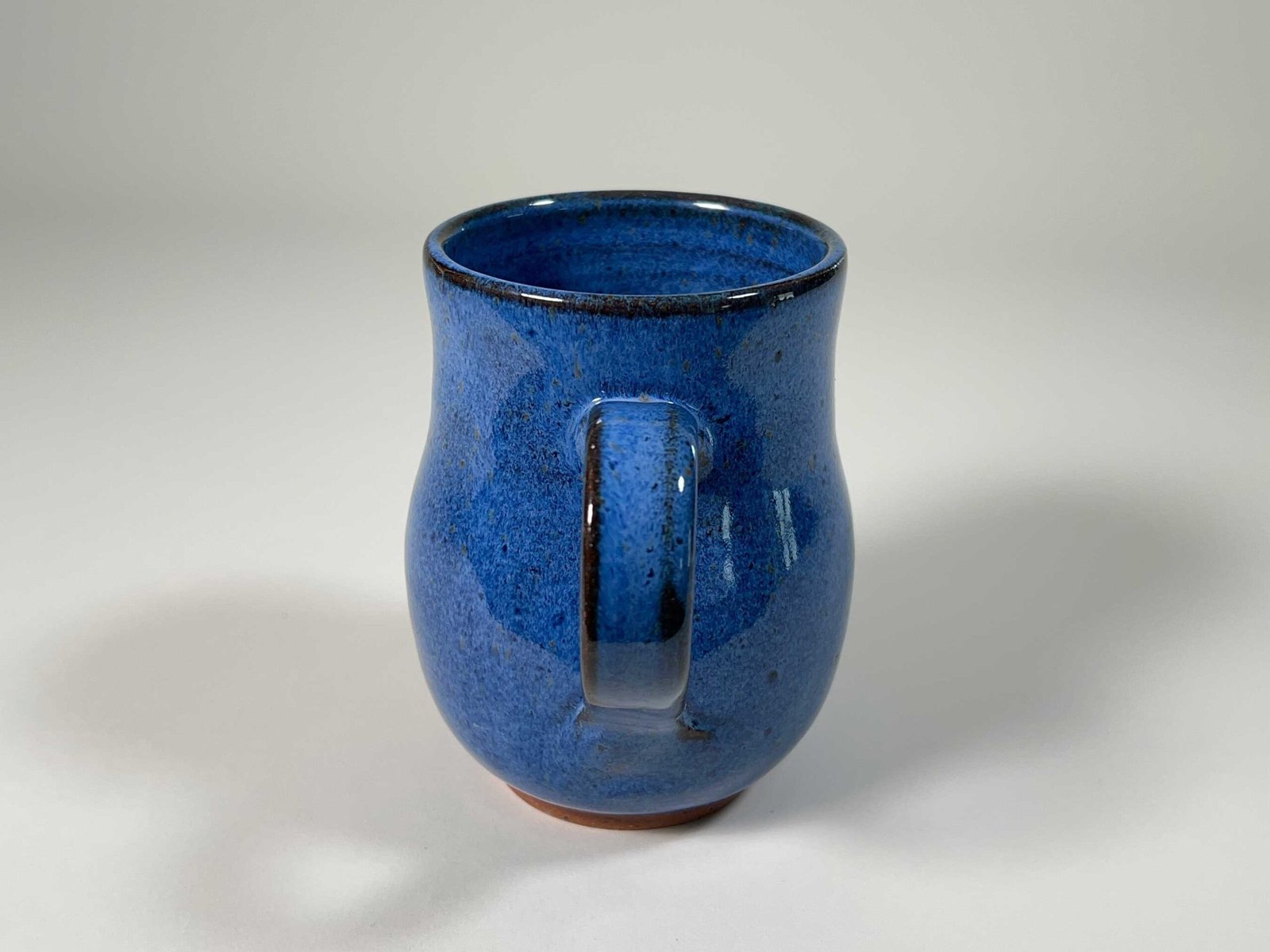 Mug, Blue Glaze, 14 fl oz - Image 4