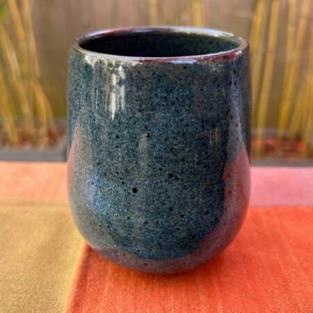 Tumbler, Blue Glaze, 14 fl oz