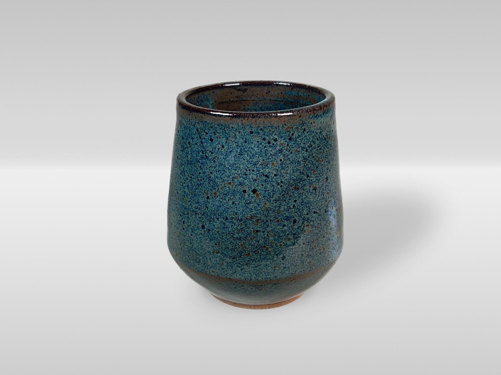 Tumbler, Blue Glaze, 13 fl oz